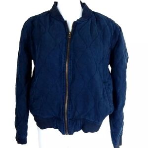 Marine Layer Quilted Bomber Jacket